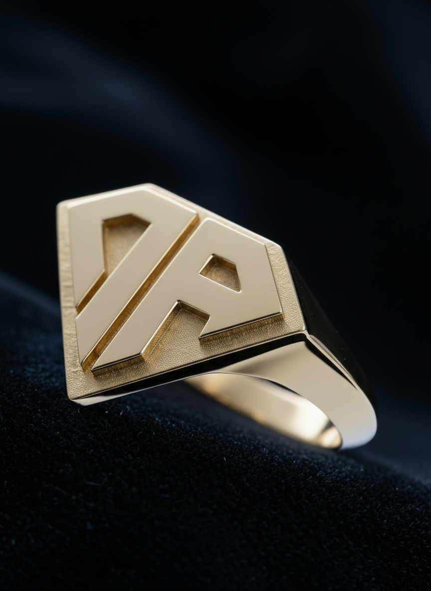 Anillo Baby Rouch Clásico ARGENTA Bañado en Oro