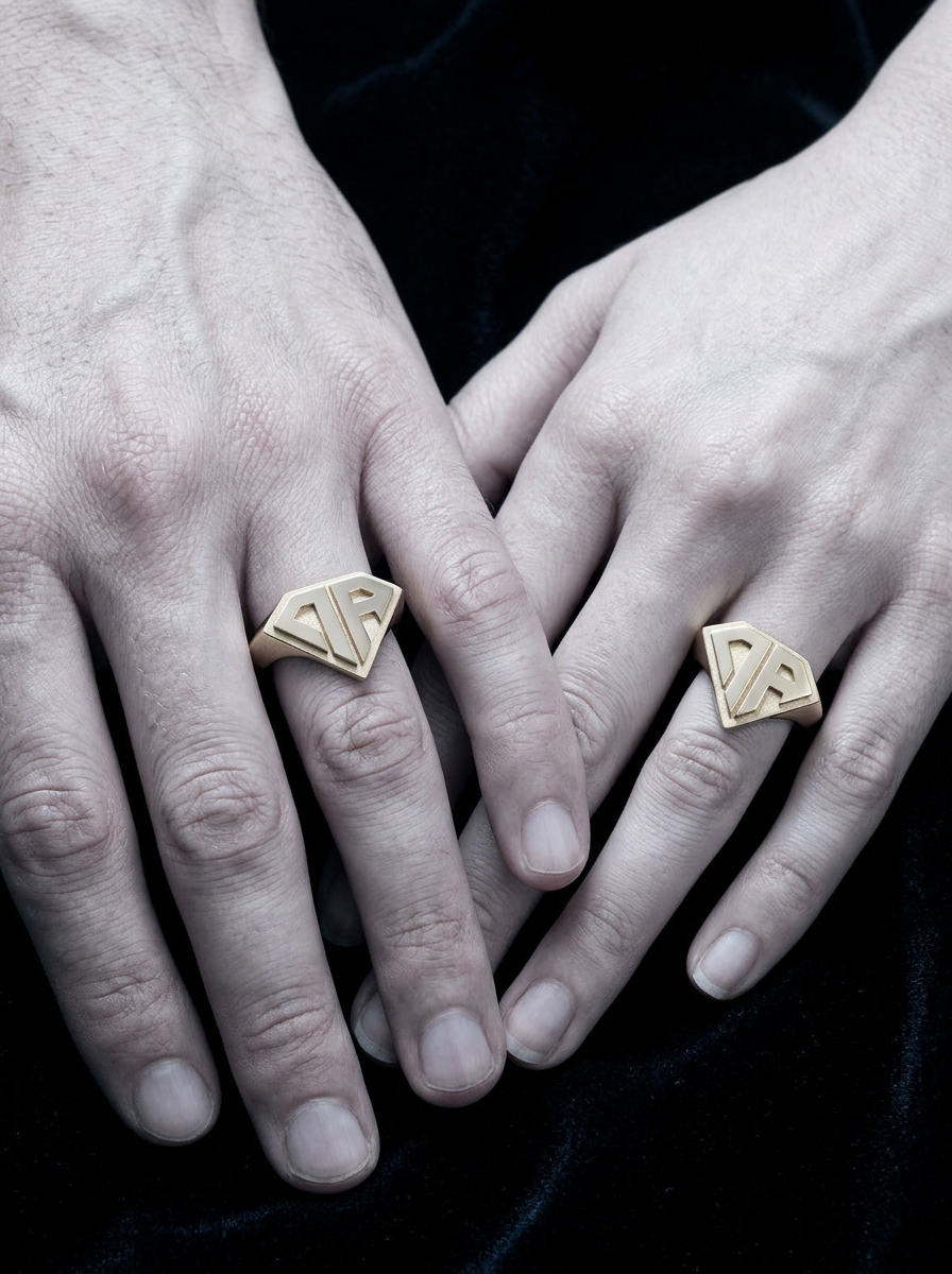 Anillo Baby Rouch Clásico ARGENTA Bañado en Oro