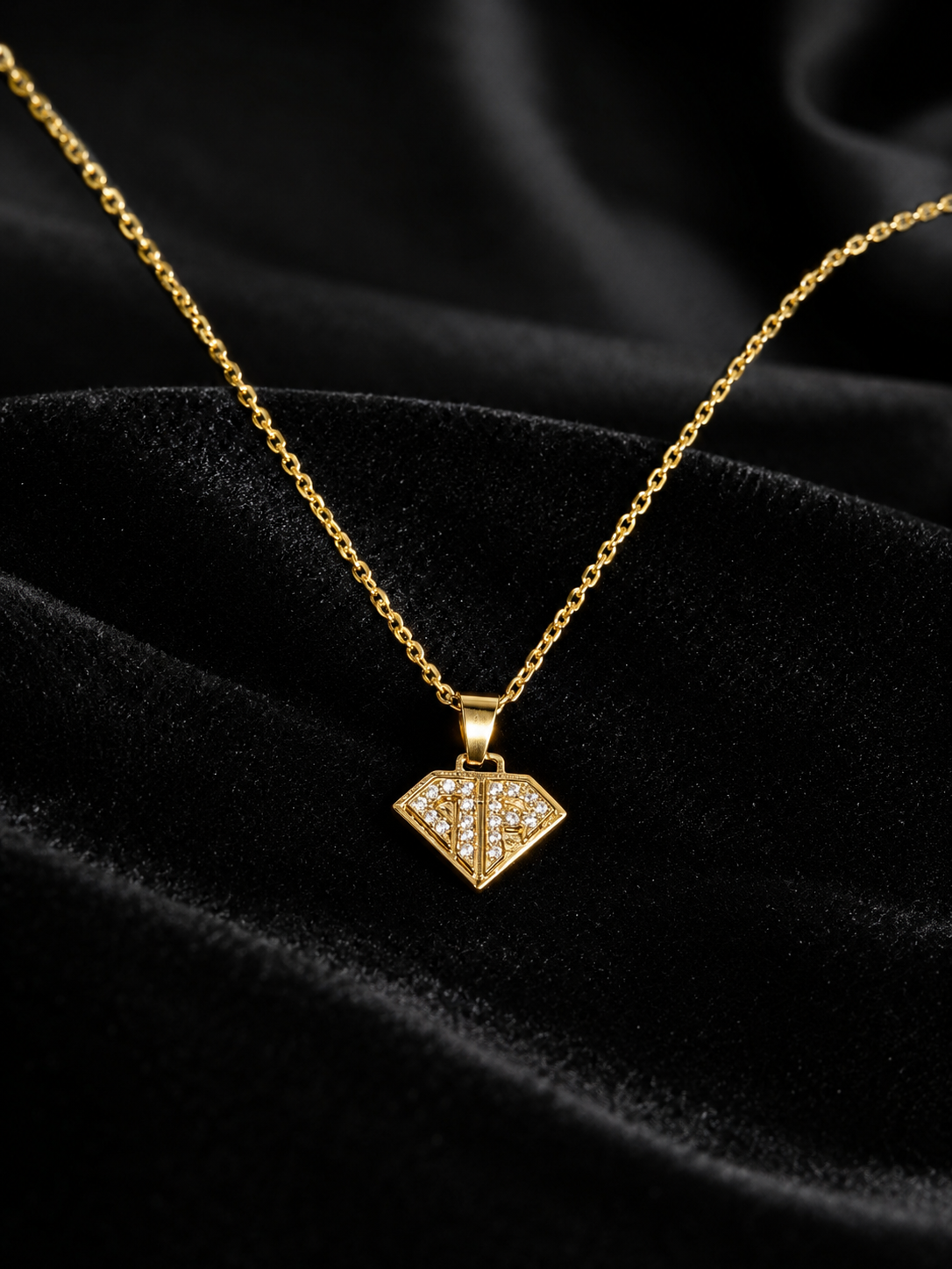 Chain Baby Rouch Full Ice - Bañada en Oro