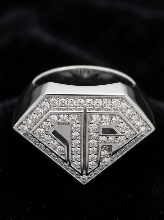 Anillo Clásico Ice Plata