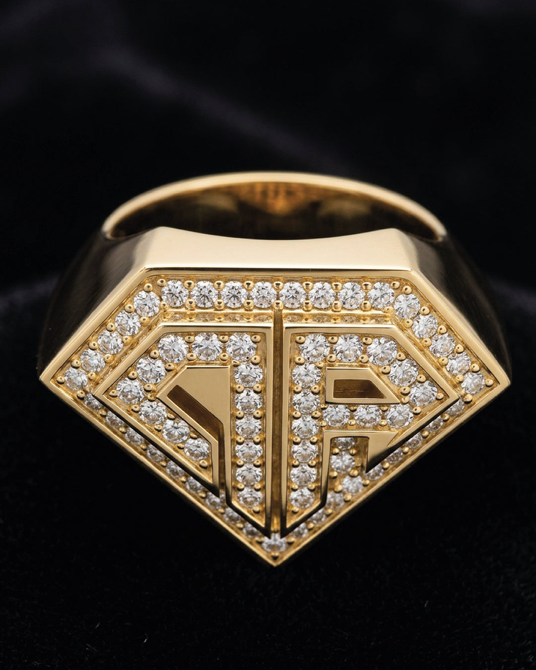 Anillo Clásico Ice oro